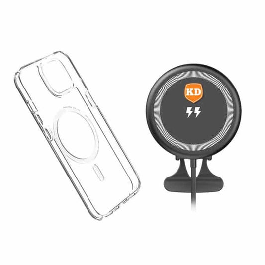 Wireless Car Charger + Back Cover for iPhone 14 Pro – Combo