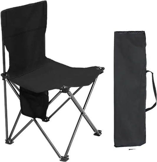 Folding High Back Camping Chair with Carry Bag