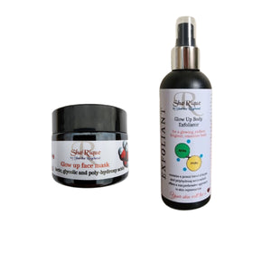 Glow Up Face Mask and Glow Up Body Combo