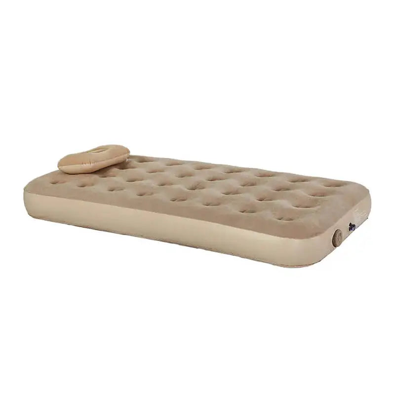 Inflatable Single Air Mattress with Built-in Pump